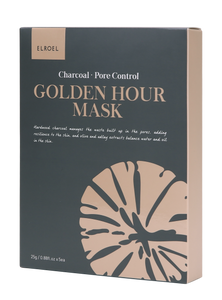 GOLDEN HOUR MASK CHARCOAL - Maschera Viso Purificante al Carbone Vegetale